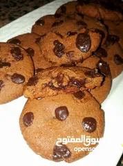  2 كوكيز الشوكولاته
