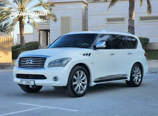  2 2014 Infinity Qx80 / Gcc Specs / 4WD / Fully Loaded