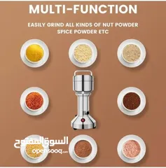  3 مطاحن بهارات صناعي كفالة سنة من تاريخ الشراء
