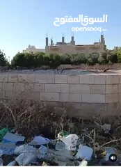  4 ارض للبيع الحي الشرقي مبني عليها اساس مسطح شقتين 375 متر