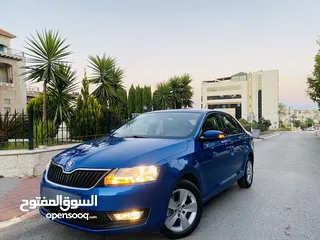  4 سكودا رابيد 2020 بحالة الشركة الله يبارك لصاحب النصيب..