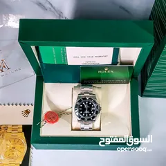  1 Rolex Black Submariner 41mm Men's Watch