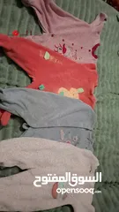  3 ملابس بيبي بناتي كيوت و حلوات اكتر من قطعه بسعر الجمله