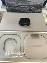  16 Apple Watch Ultra 2 Black Edition بطاريه 100% مشحونه مرتين