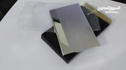  1 Stainless Steel Pocket Business Metal Box Case - 10 JD