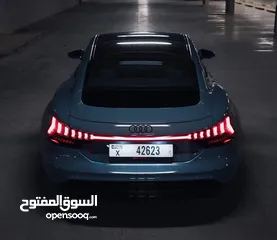  1 Audi etron gt 2022 matrix led lights  Kemora gray