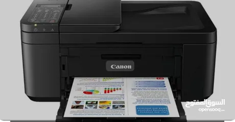 7 طابعة كانون بيكسما Canon  PIXMA TR 4640  فقط