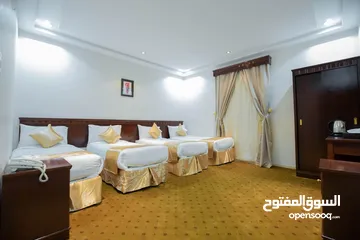  15 فندق ماسة المجد من فنادق مكة النظيفة في شارع النزهة غرفة مفروشة مع توصيل للحرم 