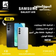  2 SAMSUNG GALAXY A16