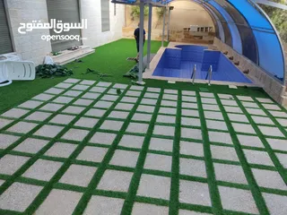  10 عشب صناعي اقل سعر بالمملكة وتحدي بسعر كثافة وثبات لون  يوجد صناعة  اردني  فيتنامي سعودي مصري امراتي