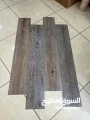  18 باركيه PVC خاص للارضيات اللاصق منه وفيه جاهز للتركيب بسعر حرق وخصم للكميات