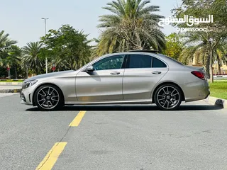  5 MERCEDES C200 MODEL 2019 Gcc FUll option