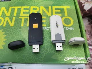  7 راوتر زين ومقوي شبكة و فلاشات نت وبطارية راوتر زين 4جي بلس جديدة اصلي