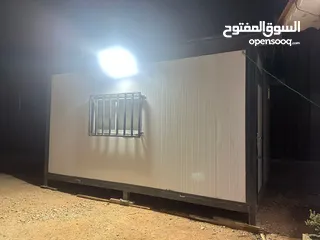  10 كرفان لون ابيض للسكن الخارجي ( متنقل )