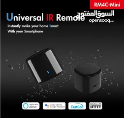  2 Broadlink RM4C Mini Universal IR WiFi Infrared Remote Control Compatible with Alexa Google Home