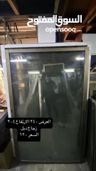  13 تشكليت شبابيك و ابواب مستعمل تسليم على المقاس