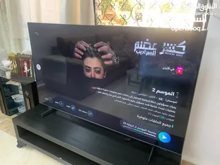  2 للبيع شاشه سامسونج مواصفات عاليه جدا حجم 60 موديل (UB8000)4k احدث موديل 2024 كريستال