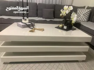  3 طاوله وسط خشب لاتيه