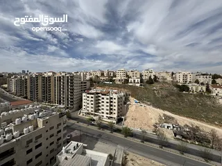  22 شقة روف باطلالة مميزة مساحة بناء 155م داخلي و 165م ترس بسعر مميز في عبدون