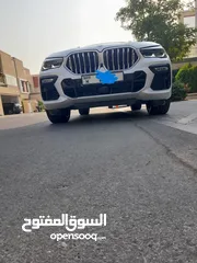  4 BMW. X6, WHITE COLOR, GCC SPECS, PERFECT CONDITION, ACCIDENT FREE, SERVICE WARARNTY FOR SALE