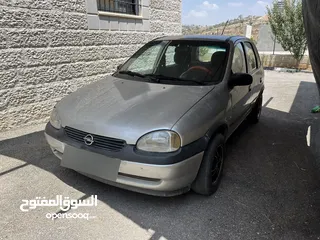  1 اوبل كورسا اوتوماتيك موديل 98 للبيع