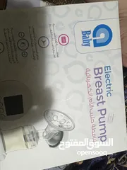  2 شفاط حليب كهرباء استعمال بسيط مع كامل اغراضه بالكرتونة