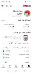  1 بيع قناة يوتيوب 2300 مشترك