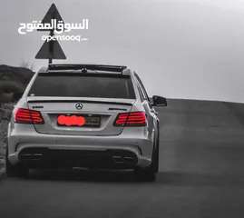  1 مورسيدس E300 خليجي قمة في نظافة