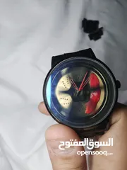  2 ساعة شكل عجل سيارة متحرك الجنط بدور