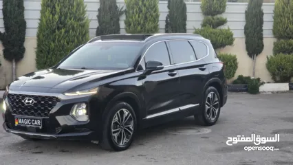  2 جيب هونداي سنتافية بحالة الوكالة فل الفل مسكر بانوراما 4*4 2018*2019 الجب بصلاة سعر حرق على الكاش 10
