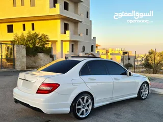  15 Mercedes C250 / AMG موديل 2015 فل الفل الإضافات  عداد 77000 / بحالة الوكالة  أصل AMG فل إضافات