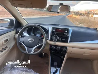  7 تويوتا يارس 2016 وارد وكاله للبيع حاله ممتازه، استخدام خفيف  Toyota Yaris for Sale 2016