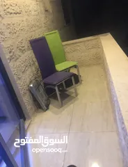  17 شقه وستوديو  مفروشه((تسويه)للايجار الشهري ب عبدون من الماللك
