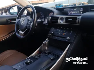  16 Lexus Is250 F Sport V6 2.5L Full Option Model 2015