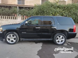  3 شيفرولية تاهو 2009 اسود هايبرد