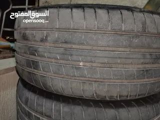  5 كوشوك Goodyear 225/50/R17 مستعمل بحالة ممتازة