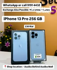  1 iPhone 13 Pro 256 GB Box piece - Smooth Performance- Above 90% bh