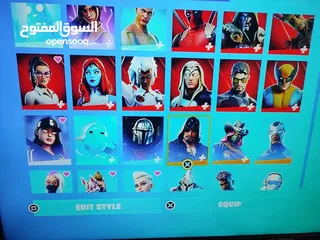  8 حسابات فورتنيت للبيع اقرأ الوصف