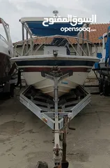 7 قارب 31 قدم للبيع مع العربه Boat 31ft for sale