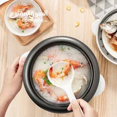  3 طنجرة طبخ الارز و المفتول الكهربائيه   حبه بحبه و الخضار و اللحوم لمذاق ممبز دون التصاق و  اقتصاديه