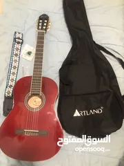  1 جيتار ARTLAND جديد مع كامل اغراضه