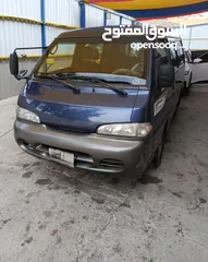  5 باص هيونداي H-100 مستعمل موديل 2001 ماتور 27 للبيع
