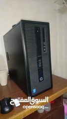  9 كمبيوتر مكتبي نوع hp معالج  كور i7