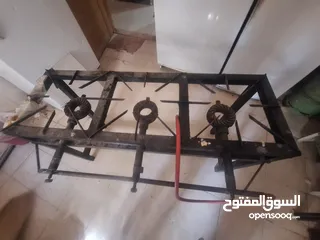  2 غاز كيير ثلاث رؤس يصلح للمطاعم للفنادق