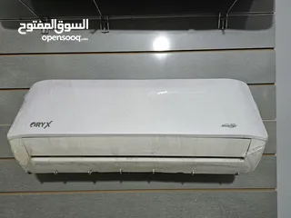  1 مكيف 1 طن مستعمل بحالة الوكاله  REYX مصنع ميديا فل انفيرتر توب نضافه شامل التركيب
