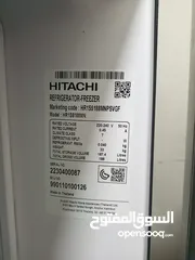  1 ثلاجه للبيعHutachi fridge  نوع هيتاشي بدواعي السفر Urgent