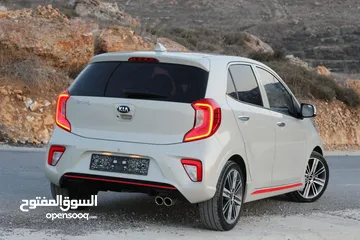  21 كيا بيكانتو GT-line 2020 للبيع ترخيص وتامين فل اللون ابيض نظيفة وحبة نادرة