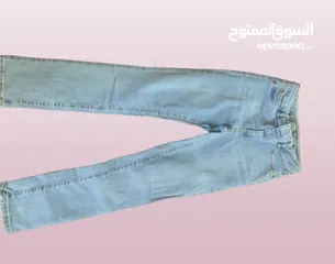  7 مجموعة بلاطين جينز بناتي بحالة ممتازة (بحالة الحديد) معظمهم ماركات - البيع جملة ومفرق