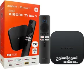  1 Xiaomi TV Box S (2nd Gen) 4K Chromecast  Streaming Media Player Google TV