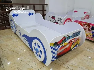  1 سرير سيارة رسوم